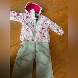 Roxy size 3t snow gear